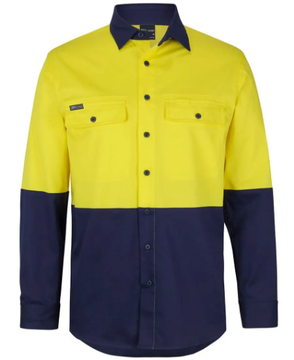 Picture of JB's Wear, HV L/S Stretch Work Shirt